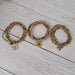 It's Okay to Be a Little Nuts Squirrel Charm Bracelet Set