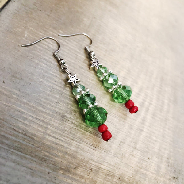Christmas Tree Earrings