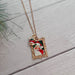 Santa Portrait Pendant Necklace
