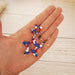 Cello Star Drop Earrings