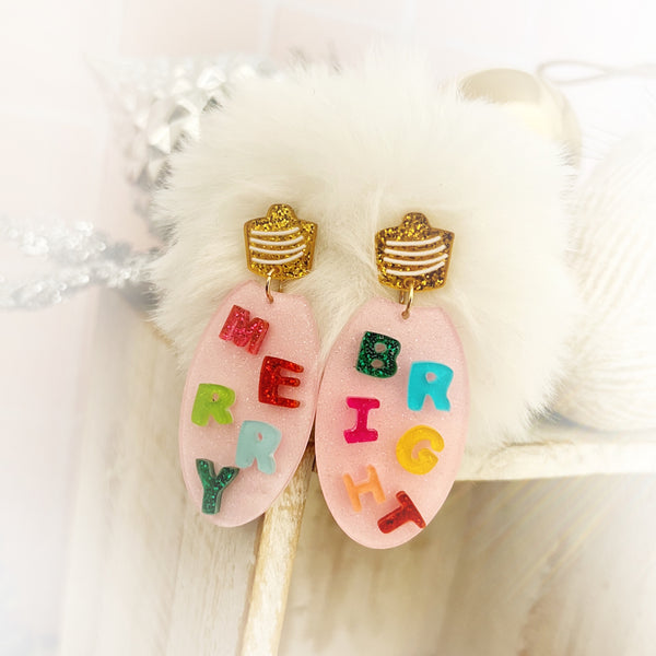 Merry and Bright Bulb Earrings
