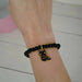 Black Heart Cat Bracelet