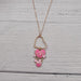 Up and Away Necklace - Pink