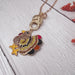 Rhinestone Turkey Necklace