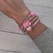 Uplifting Love Bracelet Set- Pink