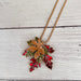 Fall Leaf Long Necklace