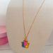 Three Peeps Toggle Necklace