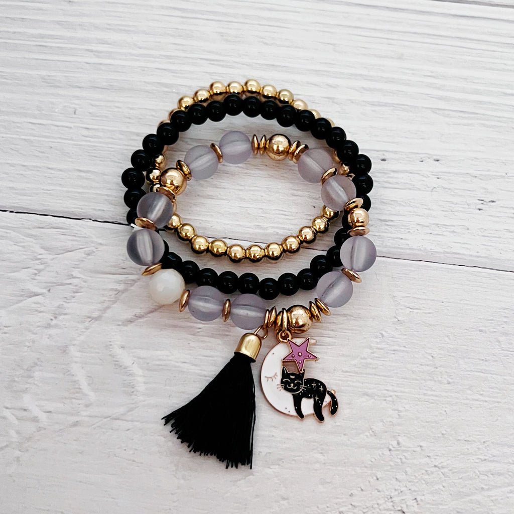 Moon Cat Bracelet