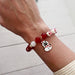 Snowman Cat Bracelet