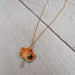 Fall Leaf Pendant Necklace