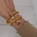 Turkey Bracelet Set in Amber