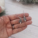 Antique Silver Tree Earrings