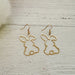 Hollow Bunny Earrings