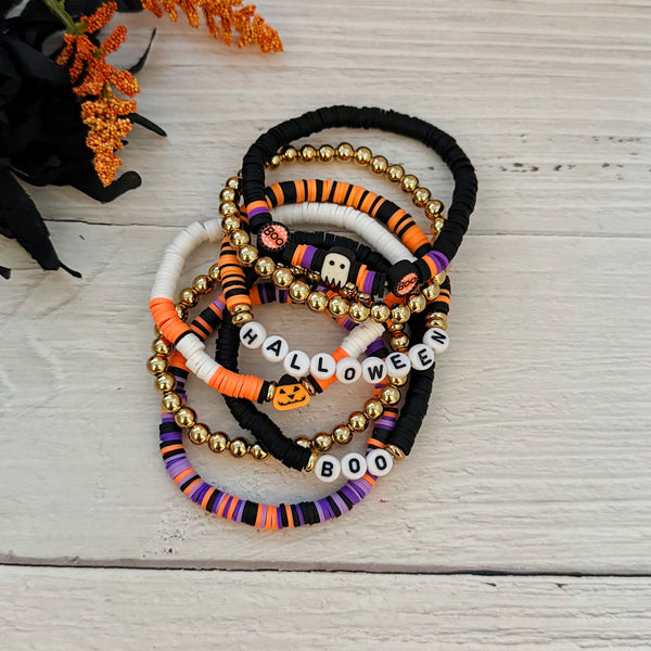 Halloween 7 Piece Bracelet Set