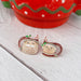 The Claus Couple Cocoa Cup Earrings