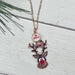 Be Merry Reindeer Necklace