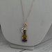 Mardi Gras Champagne Toggle Necklace