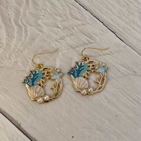 Sea Scape Earrings