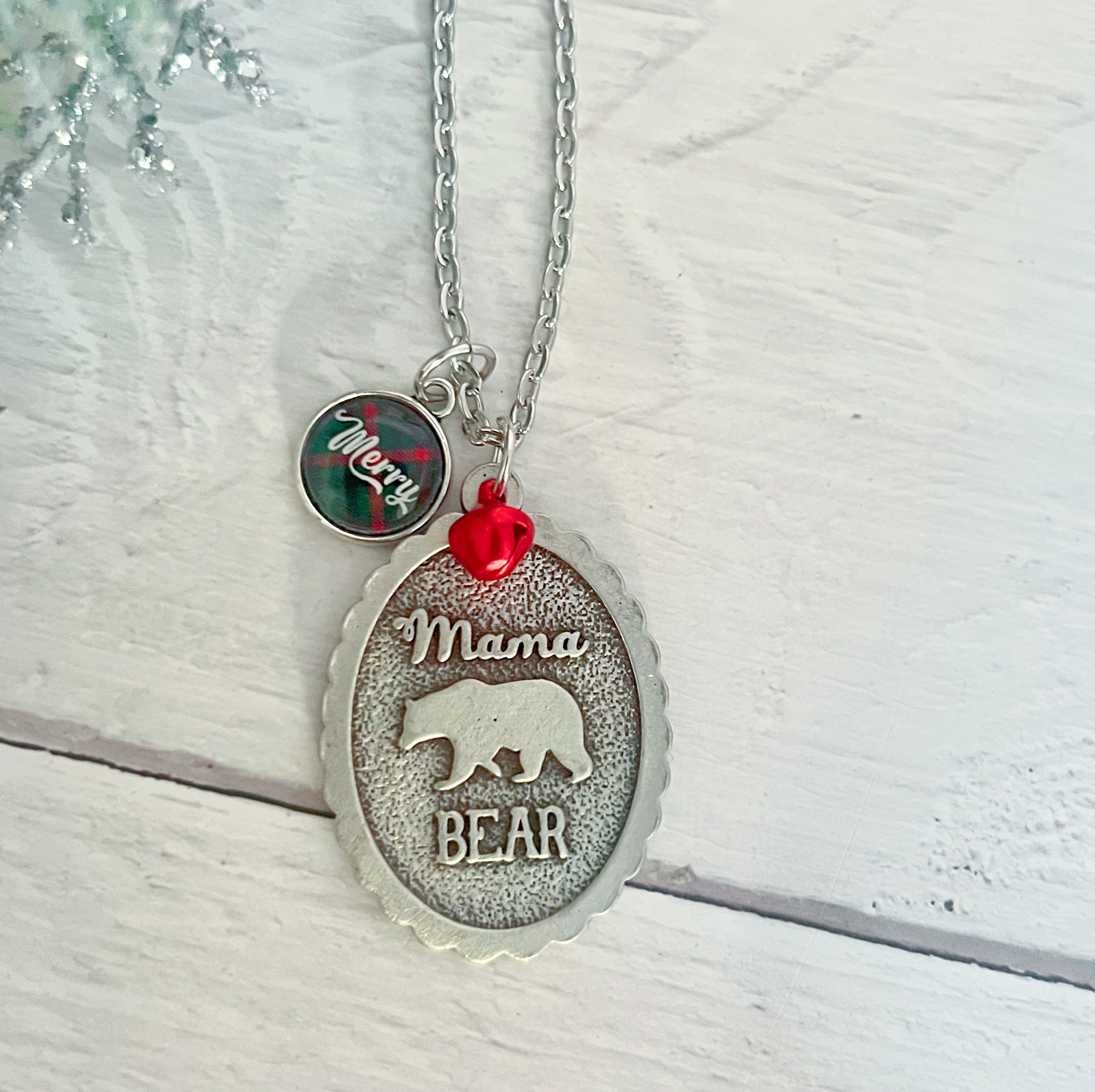 Mama Bear Mandala Acrylic Ornament – ParkerJoe