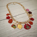 Thanksgiving Latte Charm Necklace