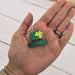 St. Patricks Leprechaun Hat Dangle Earrings