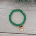 Jolly Jade Santa Bracelet