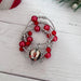 Winter Berry Nutcracker Wrap Bracelet