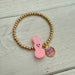 Pink Peep Bracelet