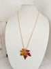 Fall Leaf Long Necklace