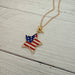 Patriotic Star Toggle Necklace