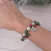 Merry Cha Cha Charm Stretch Bracelet