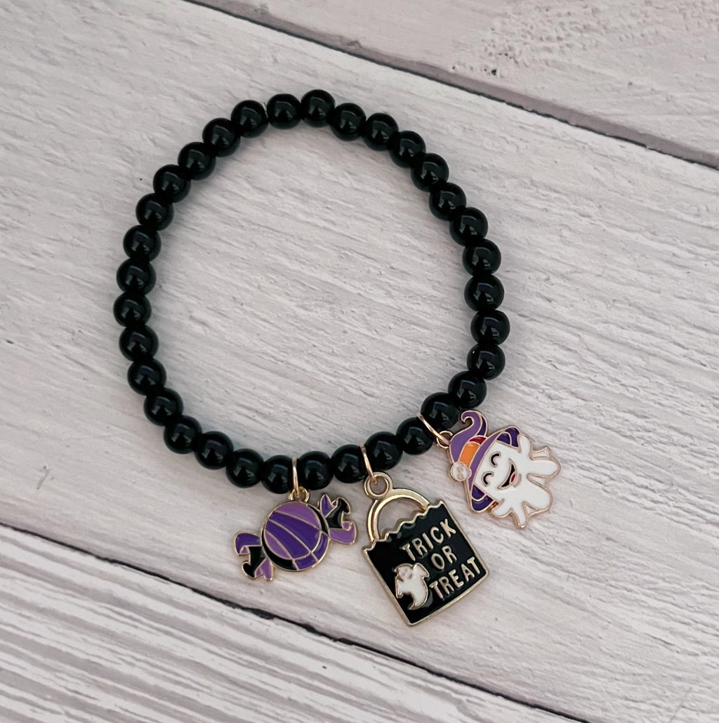 Candy Ghost Charm Bracelet