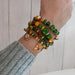 Give Thanks Pilgrim Turkey Bracelet Set