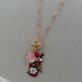 Merry Mocha Tumbler Toggle Necklace