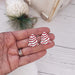 Christmas Tree Cake Earrings