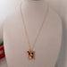 Santa Portrait Pendant Necklace