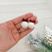 Snowball Bow Earrings