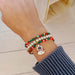 Snowcat Christmas Bracelet