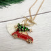 Festive Christmas Tree Car Pendant Necklace