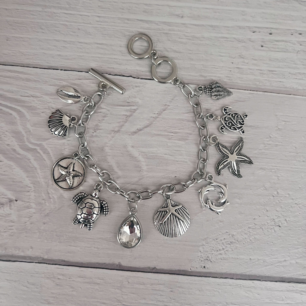 Beach Cha-Cha Bracelet Antique Silver