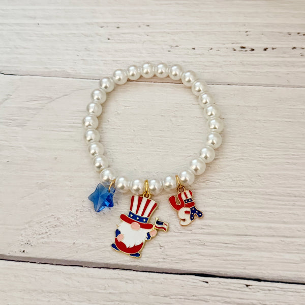 USA Gnome Bracelet