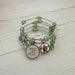 Dreaming of the Sea Beaded Wrap Bracelet