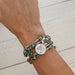 Dreaming of the Sea Beaded Wrap Bracelet
