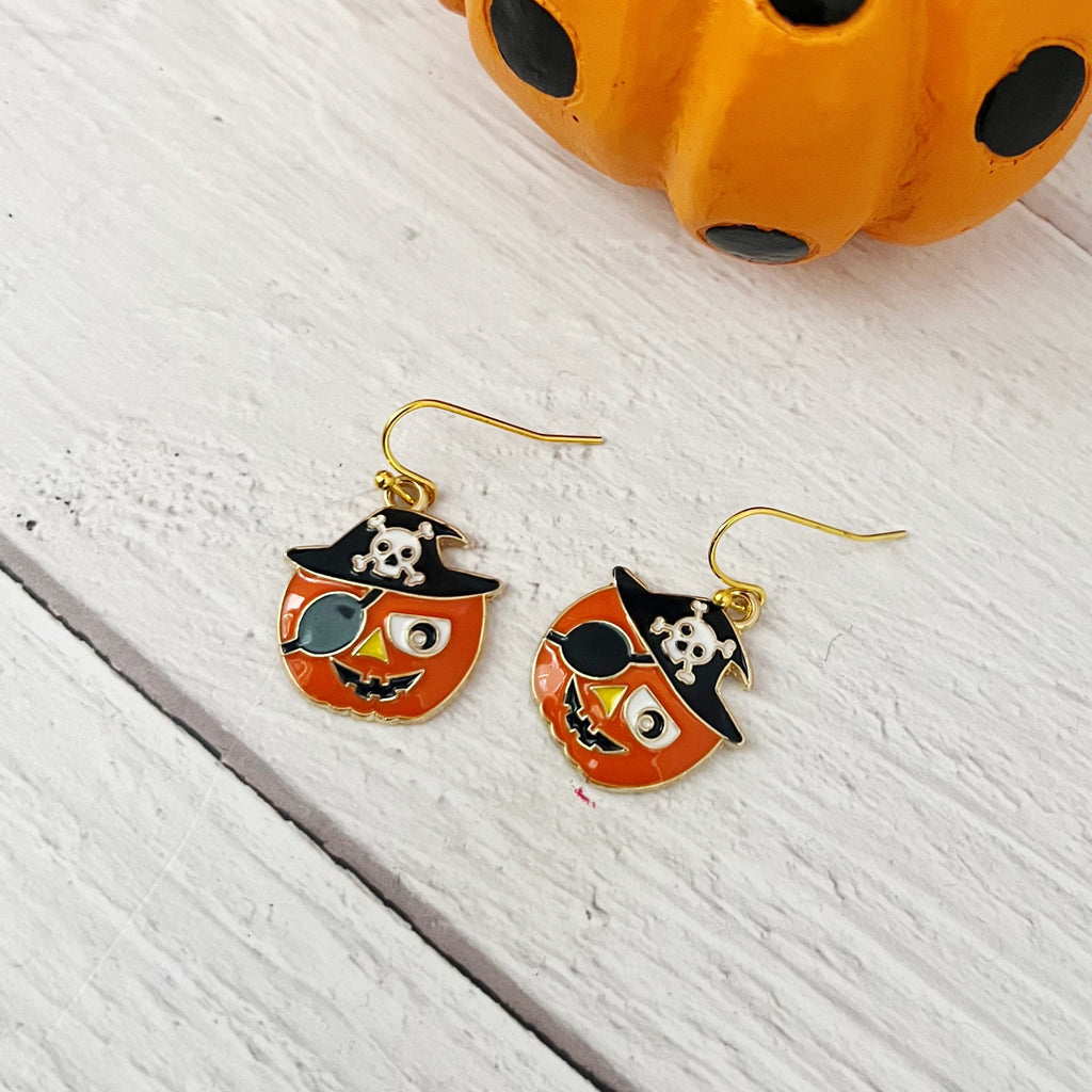 Spooky Sumner-Pirate Jack Earrings