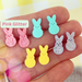 Resin Peep Earrings- Choice of Color