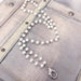 Beaded chain- pearls, chain and clasp only- silver tone - Kole Jax DesignsBeaded chain- pearls, chain and clasp only- silver tone