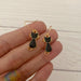 Black Cat Earrings - Kole Jax DesignsBlack Cat Earrings