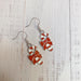 Candy Canes with Bow Earrings - Kole Jax DesignsCandy Canes with Bow Earrings
