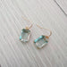 Emerald Cut Crystal Earrings - Kole Jax DesignsEmerald Cut Crystal Earrings