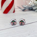 Glitter Resin Gingerbread House Christmas Earrings - Kole Jax DesignsGlitter Resin Gingerbread House Christmas Earrings